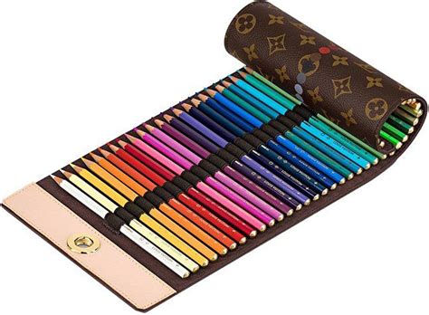 louis vuitton pencil case replica|louis vuitton colored pencils.